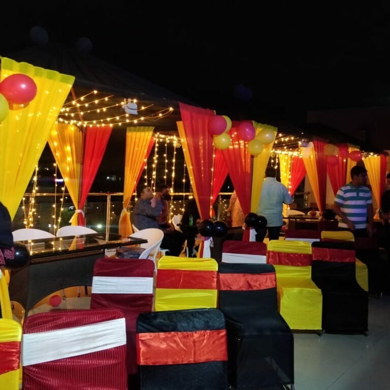 Roof top Decor at Hotel Savi Regency