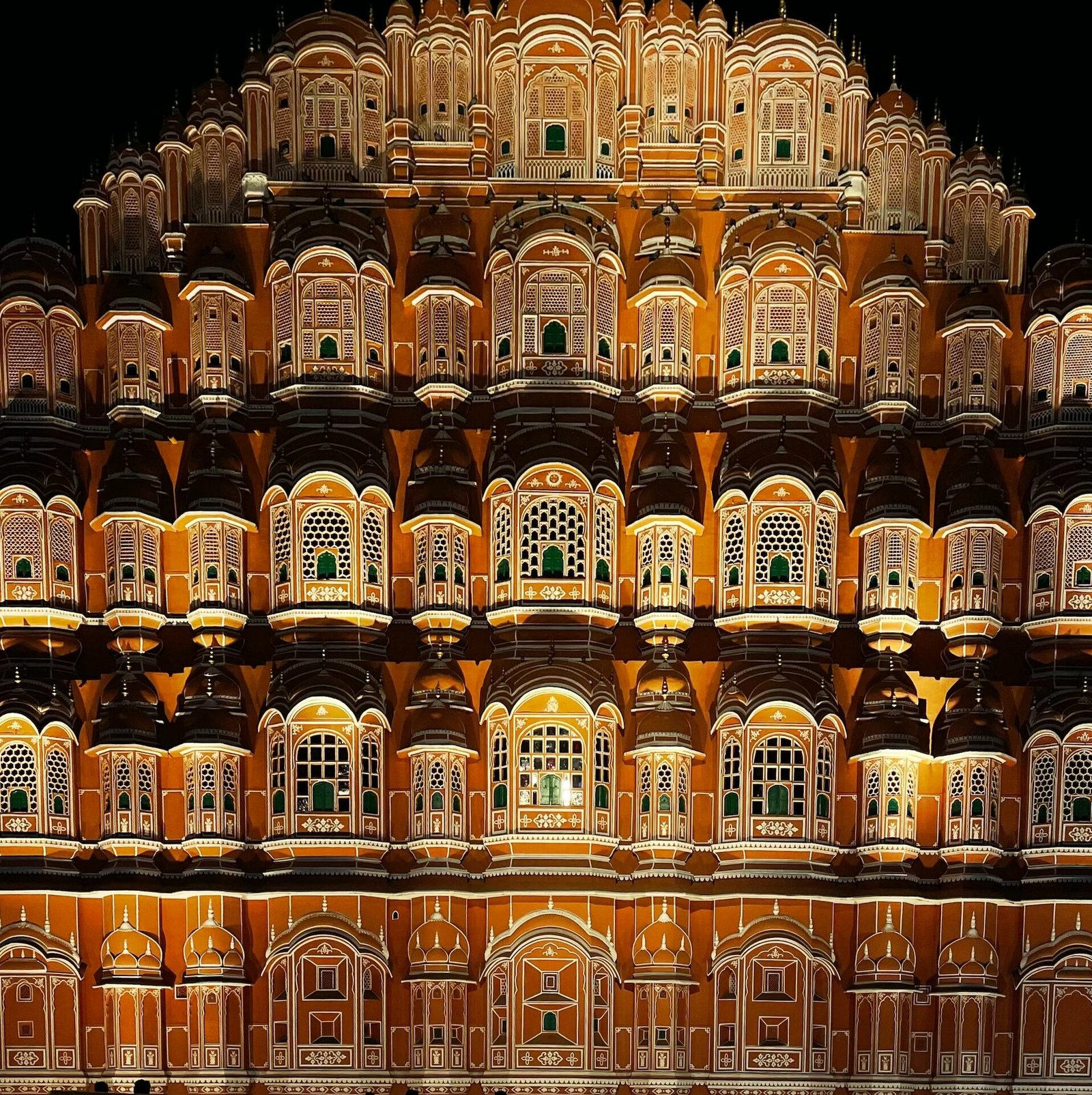 Night Tourism in Jaipur Hawa Mahal Jaipur