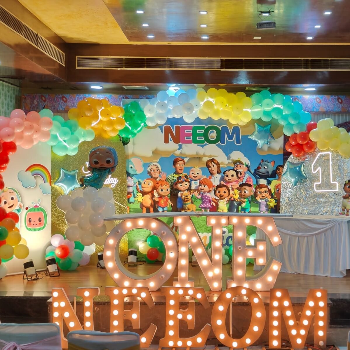Birthday Party decor at hotel Savi Regency Jaipur