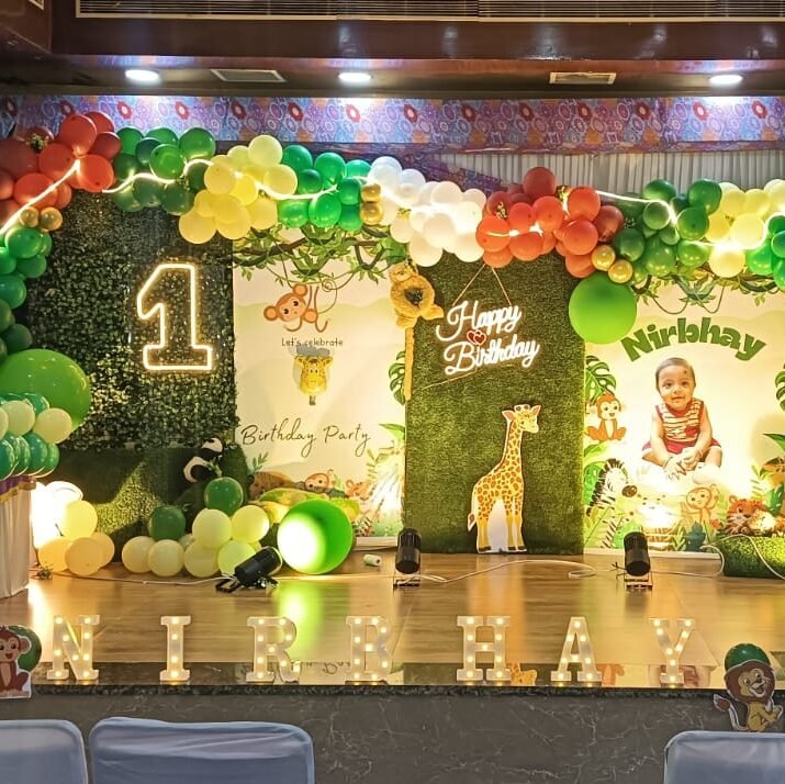 Birthday Party decor at hotel Savi Regency Jaipur