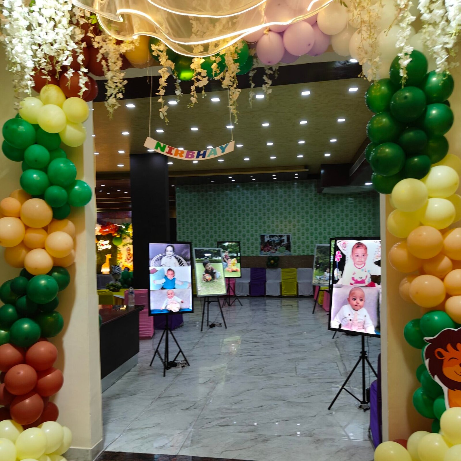 Birthday Party decor at hotel Savi Regency Jaipur