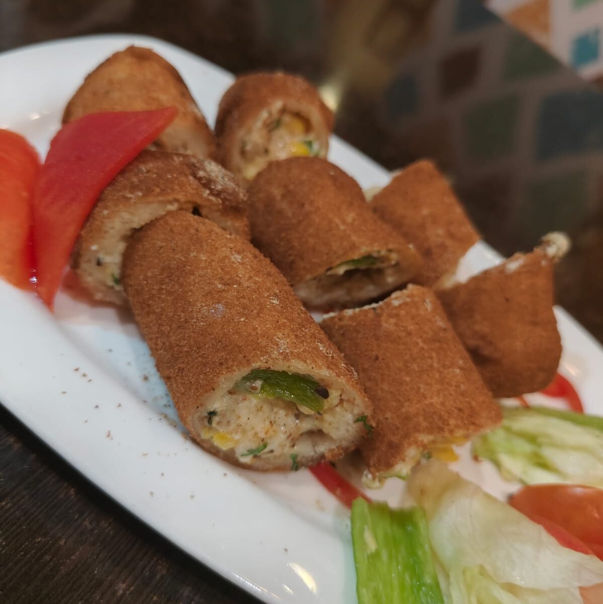 Dhai Ke Sholay, Dhai Bread roll